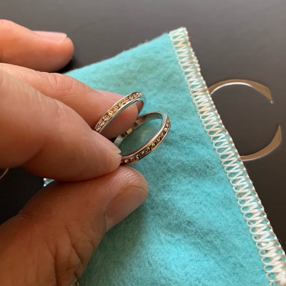 Two Eternity Rings - Picture 2 of 3